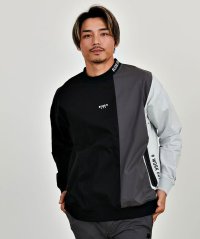 SB Select/シルバーバレットセレクト SB Select LUXE/R ストレッチ布帛切り替え長袖トレーナー/507893732
