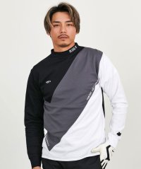 SB Select/シルバーバレットセレクト SB Select LUXE/R 切り替えモックネック長袖Tシャツ/507893733