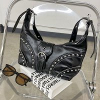 non-hedge/ノンヘッジ non－hedge スタッズフラップバッグ/507893800