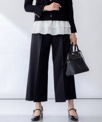 KUMIKYOKU(S SIZE)/【ストレッチ・イージーケア】オシャクロス ガウチョパンツ/507894141