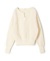 MACPHEE/ギマコットン キーネックプルオーバー/507894256