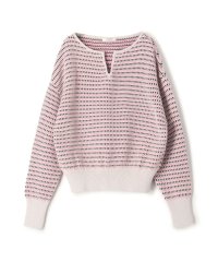 MACPHEE/ギマコットン キーネックプルオーバー/507894256