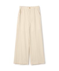 MACPHEE/コットンレーヨンリネンストレッチ ストレートパンツ/507894264