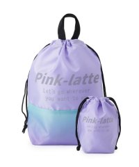 PINK-latte/グラデ巾着セット/507894342