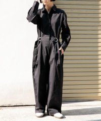 URBAN RESEARCH DOORS/FORK&SPOON　コットンナイロンオールインワン/507894417