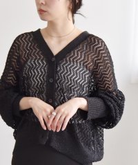 quaranciel/quaranciel:〈手洗い可能〉バルキーレース ドルマン スリーブ カーディガン/507894532