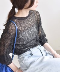 quaranciel/quaranciel:〈手洗い可能〉バルキー レース ニット/507894533