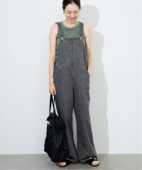 SLOBE IENA/LE DENIM BARE BK サロペット/507894543