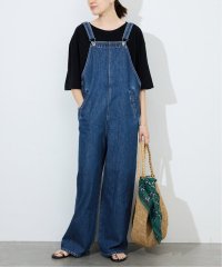 SLOBE IENA/LE DENIM BARE BK サロペット/507894543