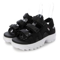 FILA/フィラ FILA FILA DISRUPTOR SD PUFFY BLACK/WHITE ディスラプターサンダルパフィー ブラック/ホワイト【USS230820/507894676