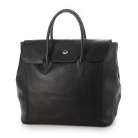 Genuine Leather/ジェニュインレザー Genuine Leather 本革 ボストン フラップ バッグ L/507894949