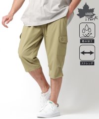 LOGOS/ロゴス LOGOS ストレッチ リップストップ七分丈カーゴクロップドパンツ ボトムス メンズ カーゴパンツ/507895049