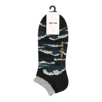 COMME CA MEN/コムサメン COMME CA MEN コムサメン 波柄 ショート丈ソックス/507895152