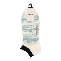 COMME CA MEN/コムサメン COMME CA MEN コムサメン 波柄 ショート丈ソックス/507895152