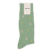 COMME CA MEN/コムサメン COMME CA MEN コムサメン 招き猫柄 クルー丈ソックス/507895156