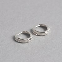 L&Co./エルアンドコー L&Co. SV925 フープピアス イエロー/507895191