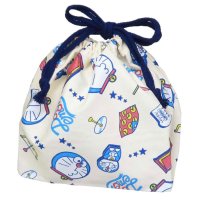 cinemacollection/シネマコレクション cinemacollection ドラえもん ランチ巾着 ランチ袋 お弁当きんちゃくポーチ 新入学 藤子F不二雄 マルヨシ 新学期準備雑貨 /507895639