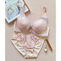 fran de lingerie/フランデランジェリー fran de lingerie 新作続々☆ 「ペアブラジャー ペアブラジャー（ワイヤー有り）」 ブラジャーショーツセット【返品不可商品】/507586183