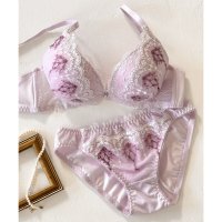fran de lingerie/フランデランジェリー fran de lingerie 新作続々☆ 「ペアブラジャー ペアブラジャー（ワイヤー有り）」 ブラジャーショーツセット【返品不可商品】/507586183