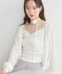 earth music&ecology/アースミュージックアンドエコロジー earth music&ecology SET2点ローズモチーフチョーカー+キャミインナー/507882098