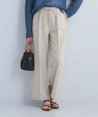 green label relaxing/【WEB限定】［size SHORT/TALLあり］スラブオックス フレア パンツ ストライプ/507896748
