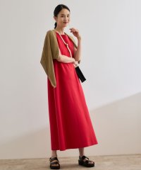 ROPE'/シルクコットン 総針Aラインワンピース/洗える/507897102