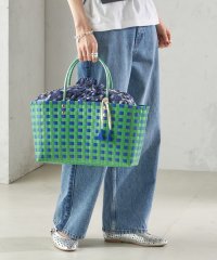 SHIPS WOMEN/【SHIPS別注】UHURU:巾着付き バスケット バッグ M/507897298