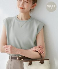 ROPE' PICNIC/【UVカット・接触冷感・イージーケア】八方映えニット ゼロスリーブニットプルオーバー/507897394