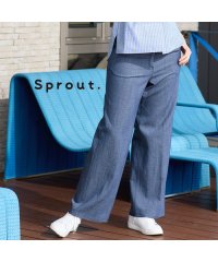 Liliane Burty/【Sprout.】ソフトコールドスラブ　ワイドパンツ/507897400