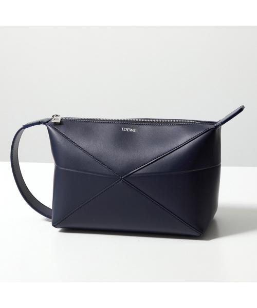 LOEWE ロエベ セカンドバッグ クラッチバッグ 替っ レザー 黒 LOEWE ロエベ セカンドバッグ クラッチバッグ 替っ レザー 黒