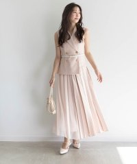 RANDA/ランダ RANDA 【4サイズ展開】ジャケットライクプリーツレイヤードワンピース/507897823