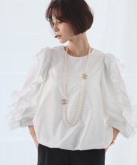 ELFRANK/エルフランク ELFRANK フリルスリーブバルーンブラウス【洗える】/507897842