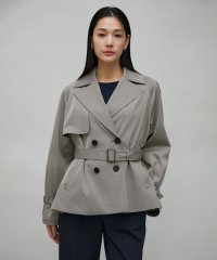 ICB（LARGE SIZE）/トリアセコットンギャバジン ショートトレンチコート/507898346