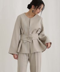 PourVous/プールヴー PourVous ベルトポケットセットアップセレモニーフォーマル 入学式 入園式 母親 40代 30代 母服 ママ 七五三 卒業式 入園式セットアッ/507899757