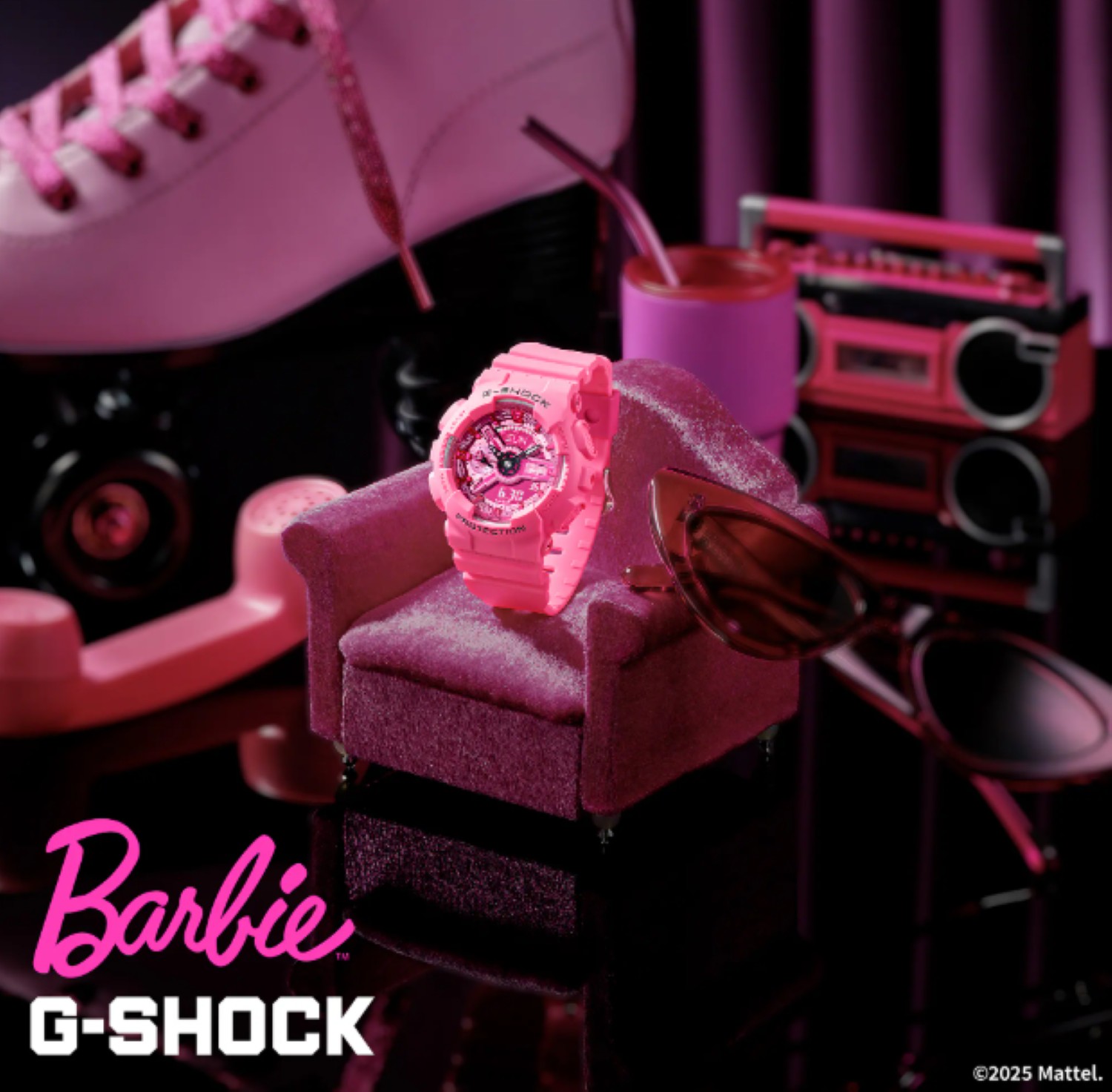 G－SHOCK/GMA－S110BE－4AJR CASIO 腕時計 レディース バービー