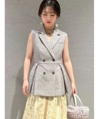 LILY BROWN/ペプラムジレ/507900103