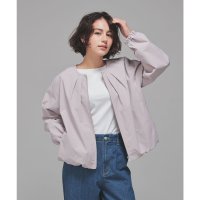 Honeys/ハニーズ Honeys 裾バルーンブルゾン アウター はっ水 ジャンパー ブルゾン ジャケット 再生ポリエステル 撥水加工 裾バルーン 無地 クルーネック レデ/507900132
