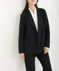 PourVous/プールヴー PourVous ダブルカラーセレモニーフォーマルセットアップ 入学式 卒業式 母服 ママ 入園式 卒園式 母親 40代 30代 七五三3点テーラー/507900201
