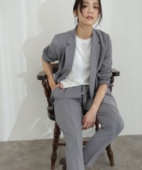 PourVous/プールヴー PourVous ダブルカラーセレモニーフォーマルセットアップ 入学式 卒業式 母服 ママ 入園式 卒園式 母親 40代 30代 七五三3点テーラー/507900201