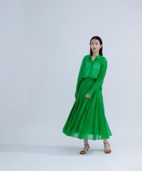 NATURAL BEAUTY BASIC/シャイニーシアーボイルスカート/507729871
