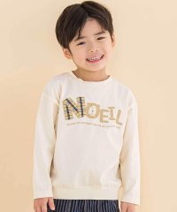 Noeil aime BeBe/天竺チェックロゴ長袖Tシャツ(80~130cm)/507901326