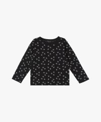 アニエスベー　キッズユニセックス/キッズ 総柄プリント オーガニックコットン 長袖Tシャツ/507861586