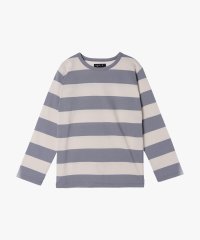 agnes b. FEMME/太ボーダー コットン 長袖Tシャツ "Cool"/507861661