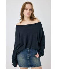 moussy/OFF SHOULDER ルーズニット/507901382