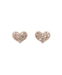 Samantha Tiara/K18PG パーフェクトハートインフィニティ ピアス/507901752