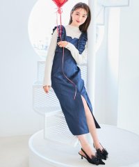 WILLSELECTION/フリルショルダースリットワンピース/507905633