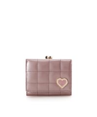 Samantha Thavasa Petit Choice/エナメルキルティング がま口折財布/507907271