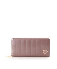 Samantha Thavasa Petit Choice/エナメルキルティング 長財布/507907273
