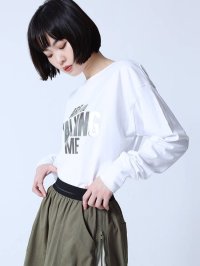 LASUD/ラシュッド LASUD メタリックロゴロングTEE/507907306
