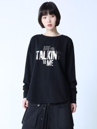 LASUD/ラシュッド LASUD メタリックロゴロングTEE/507907306